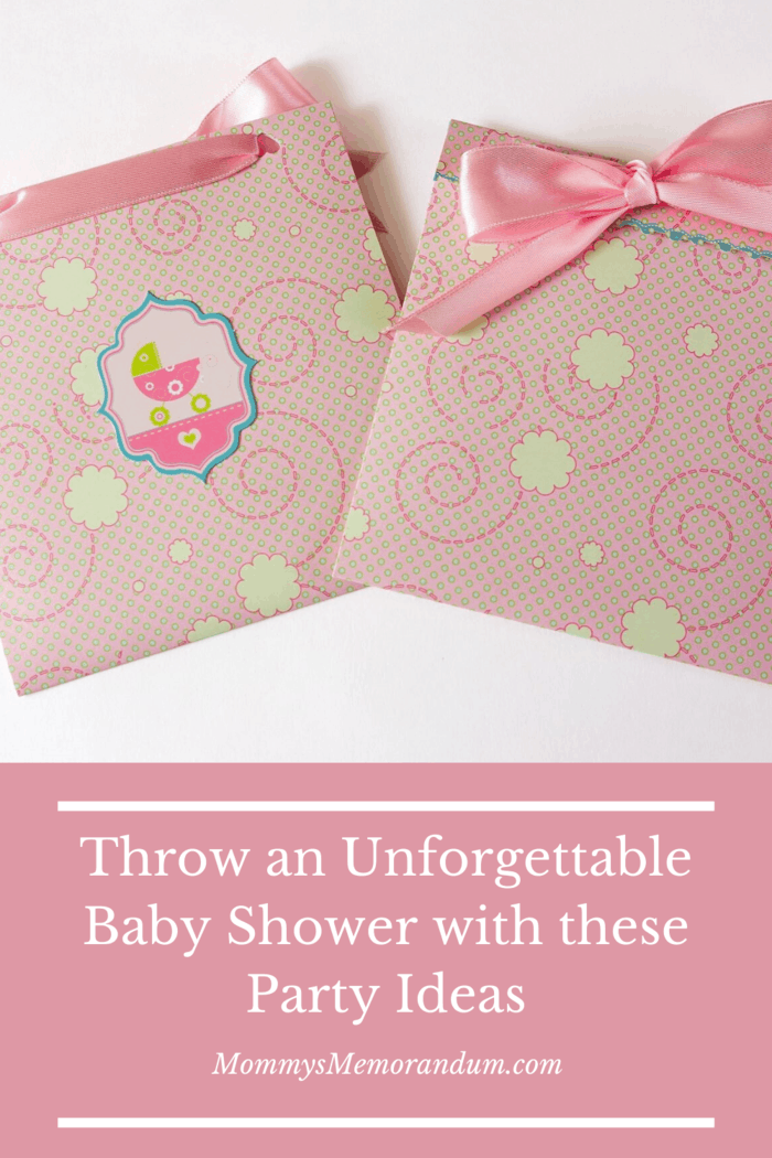 pink baby shower invites