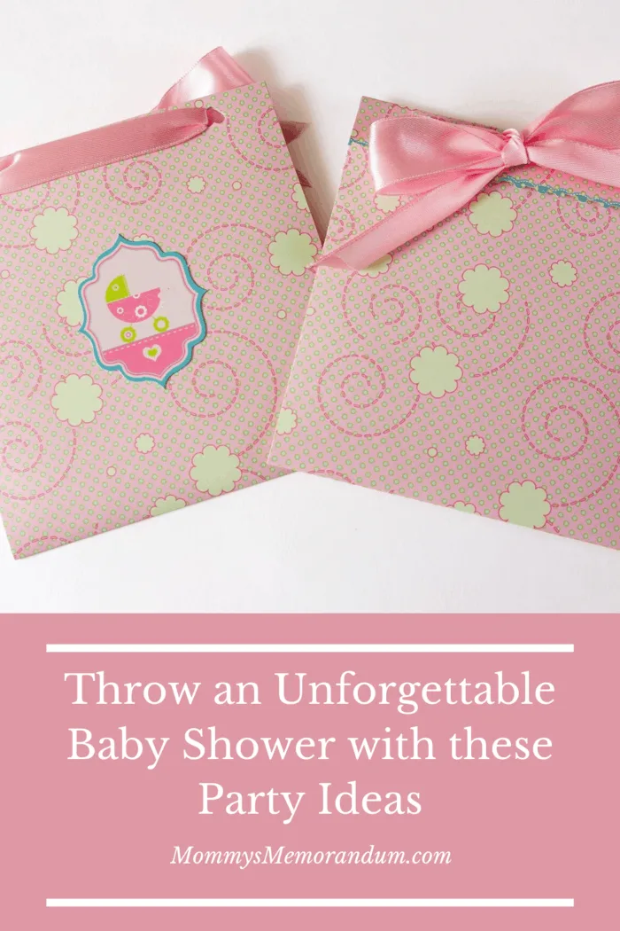 pink baby shower invites