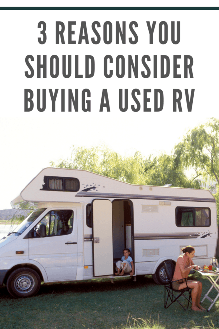 A pre-owned RV, on the other hand, maintains a higher percentage of its value.