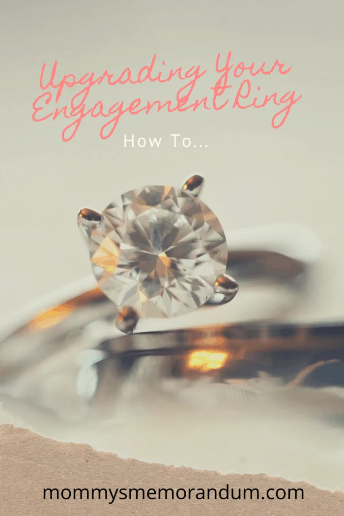 Get a bigger stone if you love the current design of your ring. #engagementring #upgradering 