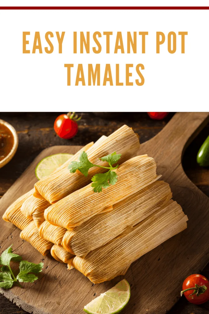  Instant Pot Cheese Tamales with Sliced Pickled Jalapenos offer the traditional tamale outside and inside cheese and pickled jalapenos.