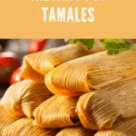 These pressure cooker tamales de rajas con queso (cheese tamales with sliced pickled jalapenos) are authentic and delicious.