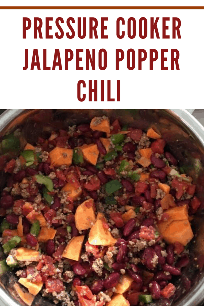instant pot jalapeno popper chili.
