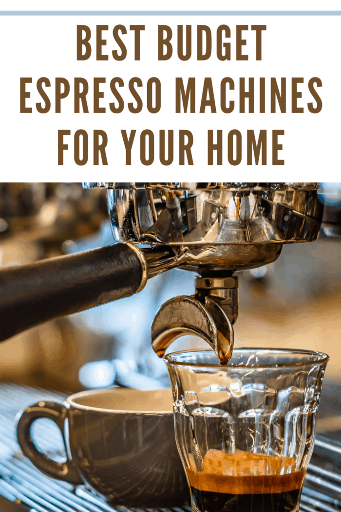 A quality espresso machine is something every home should have.