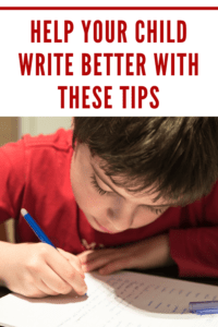 Tips For Helping Your Children Write Better • Mom's Memo