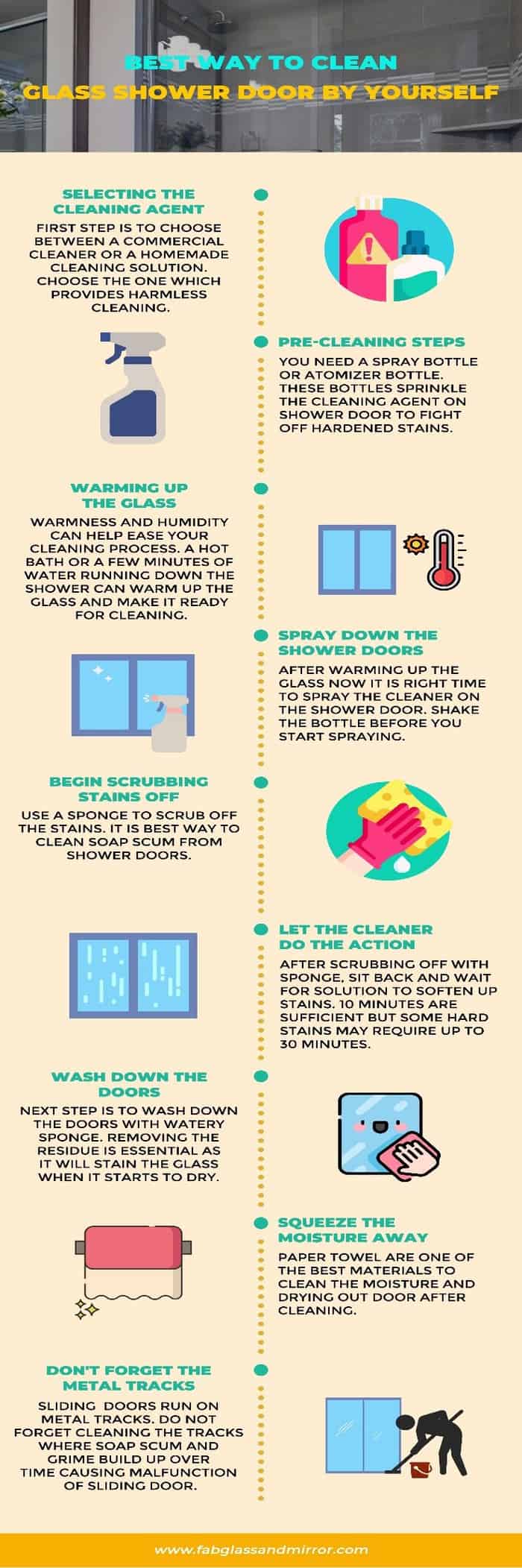 Quick and Safe Hacks to Clean Glass Shower Doors