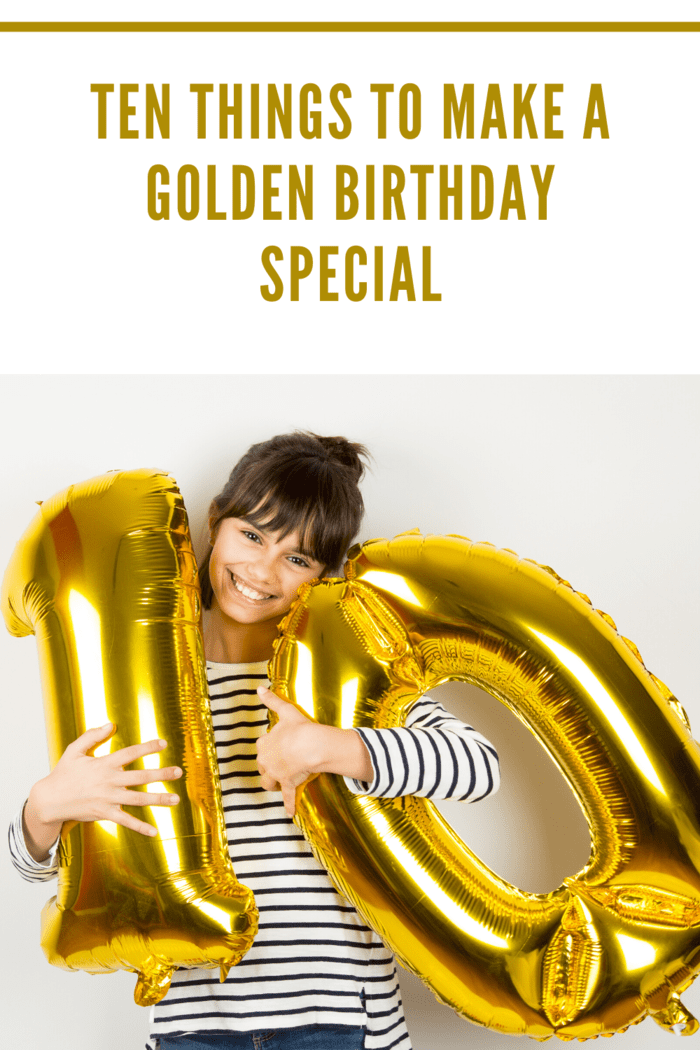 When designing a golden birthday party, it makes sense that the theme should be golden glitz and glam.
