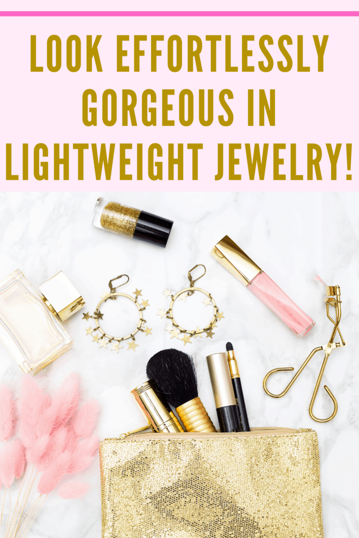 Make a statement and look effortlessly gorgeous in lightweight jewelry.