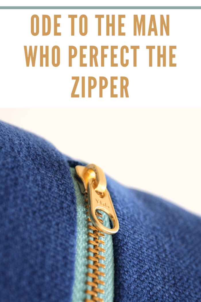 The latest version of the zipper was perfected by Gideon Sundback, who assisted Whitcomb L. Judson with the invention he had patented in 1893.