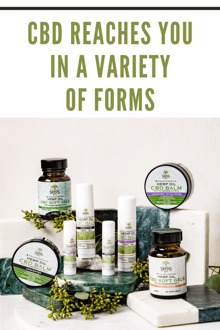 variety of cbd products