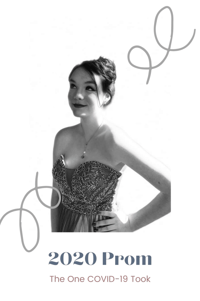 Prom 2020. It was the Prom that taught me my daughter is resilient. She is creative. She dares to dream and reinvent the dream to meet the situation. #prom2020 #promblackandwhite #prompose #promstyle #promphoto #promdress