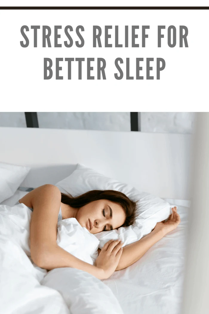 woman having a good night's sleep
