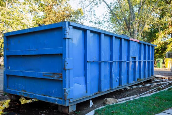 blue dumpster rental