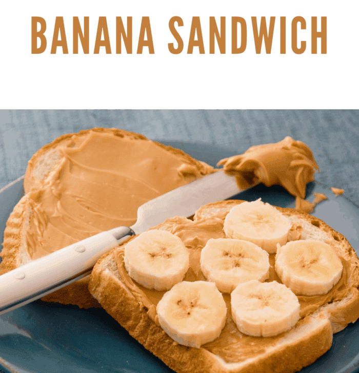 peanut butter banana sandwich