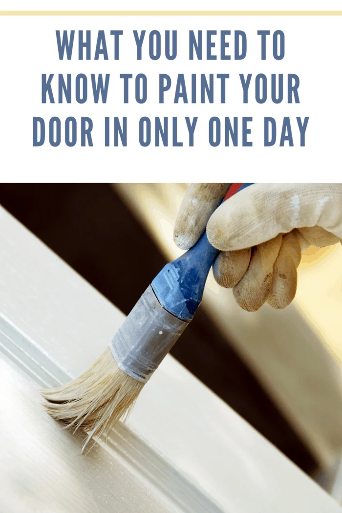 How To Paint Your Front Door, One Step At A Time