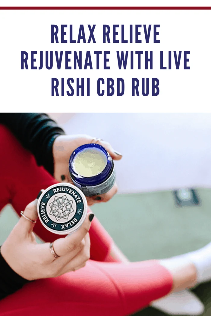 Rishi Rub in woman's hands ready to apply