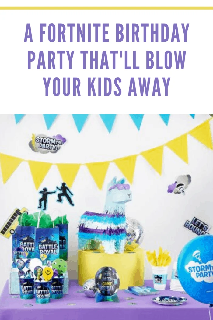 fortnite party decorations from party city