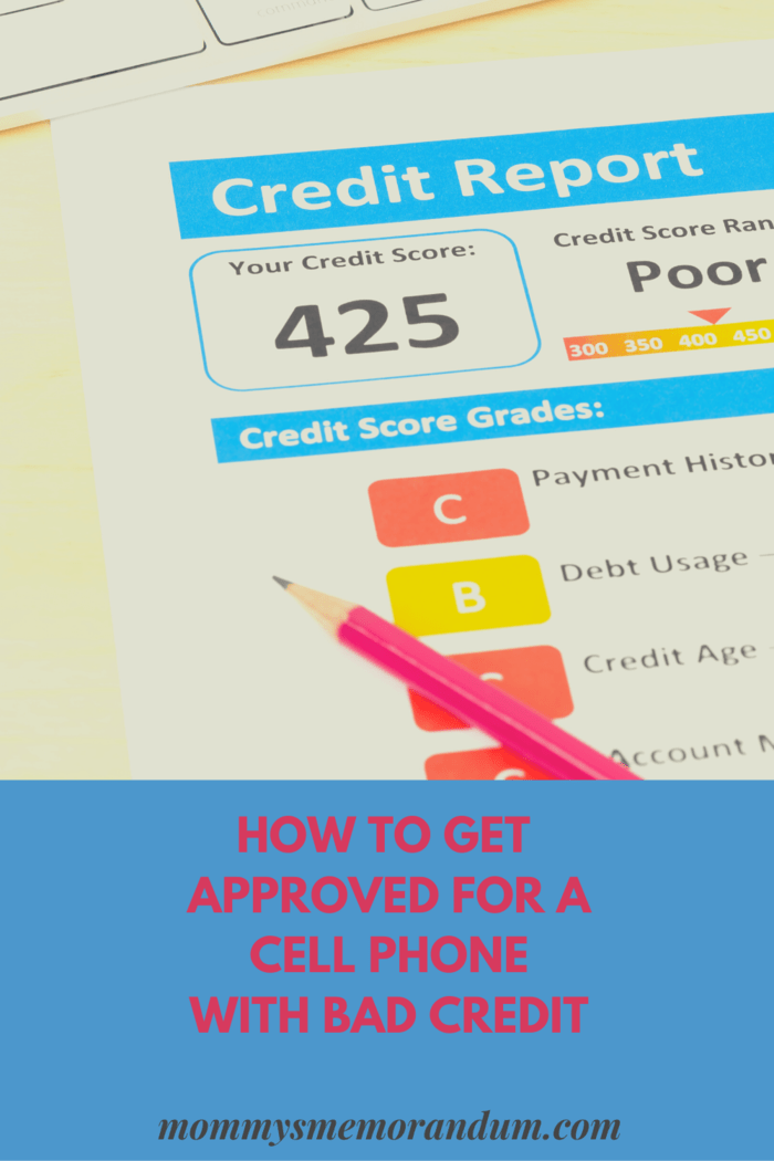 If your score isn't good enough to qualify for a cell phone, then you still have other options. #badcredit #cellphone #tipstohelp