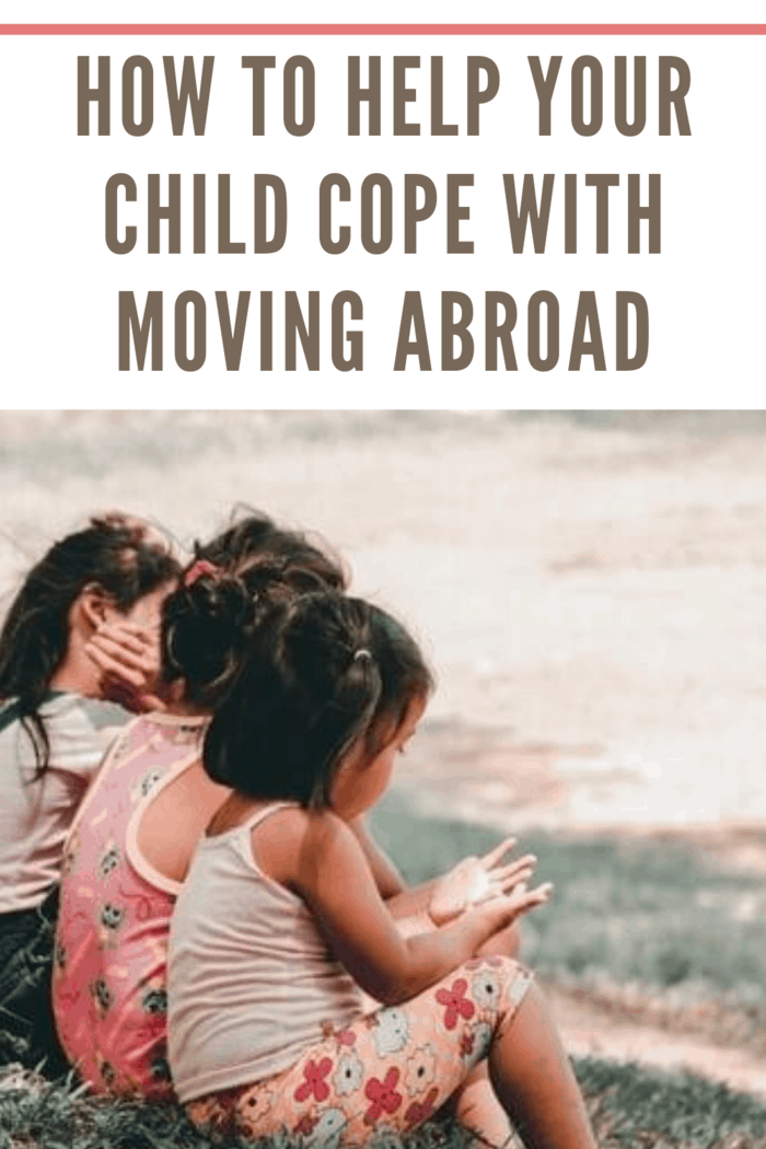 little girls making friends and learning to cope with moving abroad