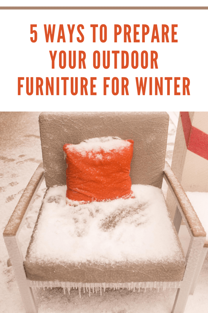 Outdoor Furniture For Winter, How To Prepare Outdoor Furniture For Winter