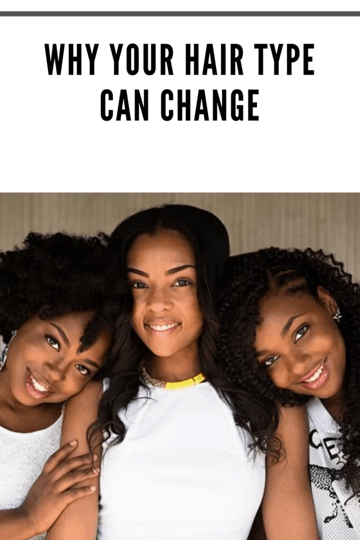 3 women of color with different types of hair