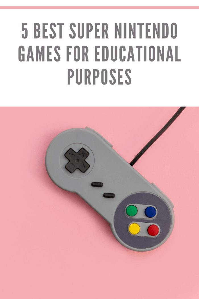ninento game controller to play the best educational games on super nintento