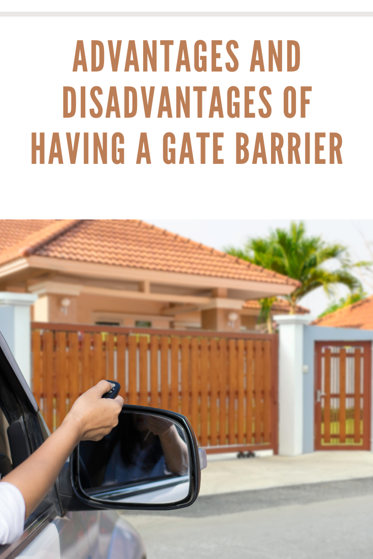 gate barrier to home