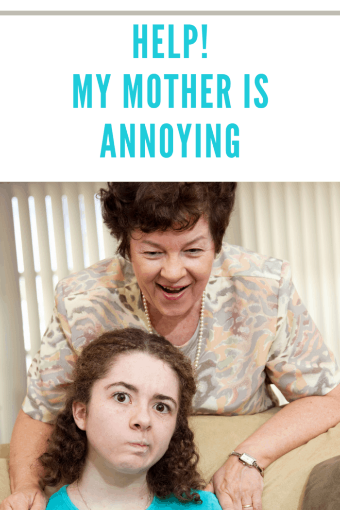 Teen Annoyed by Mom
