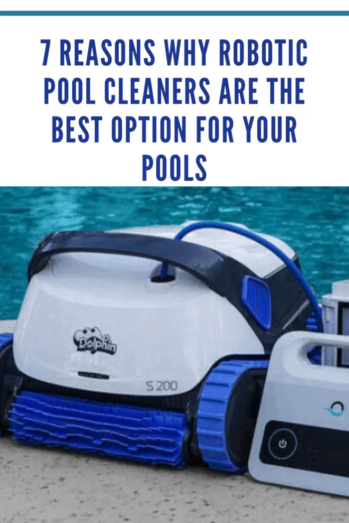 dolphin-s200-robotic-pool-cleaner on pool patio