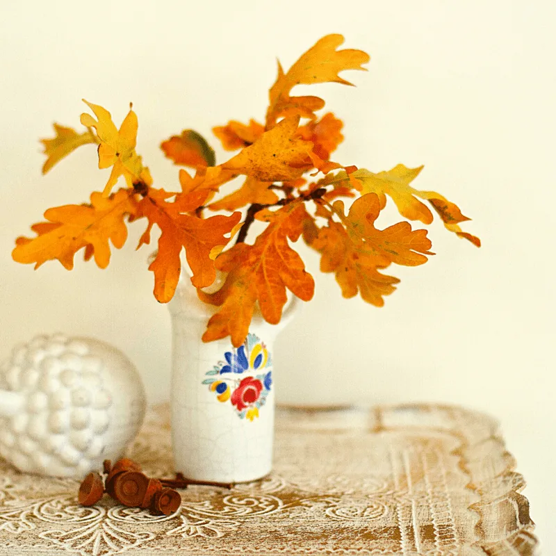 DIY Fabric Leaf Bowl - Vicky Barone