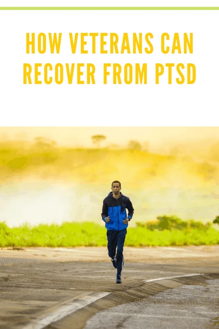 veteran recovering from PTSD by exercising regularly