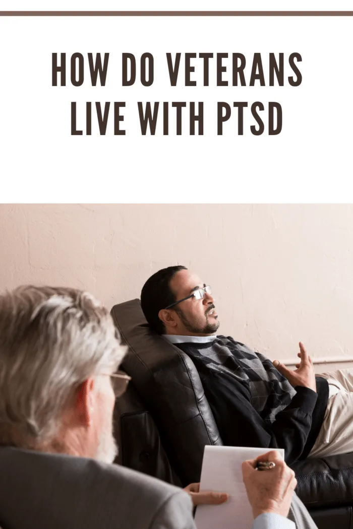war vetran living with ptsd and getting therapy