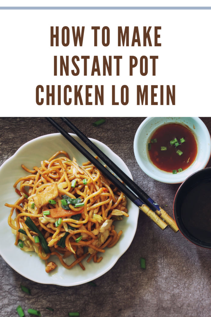 lo mein on plate