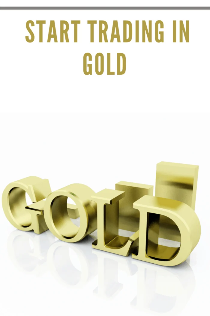 letters GOLD in gold A concept of trading gold online in the open markets.