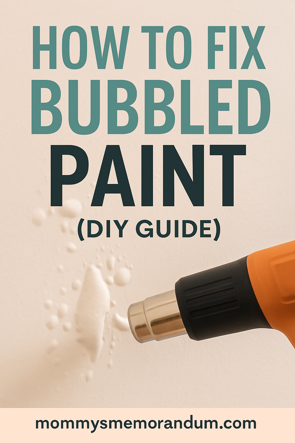 Fix bubbled paint on walls step-by-step. Tools, prep, and pro tips for a lasting paint finish.
