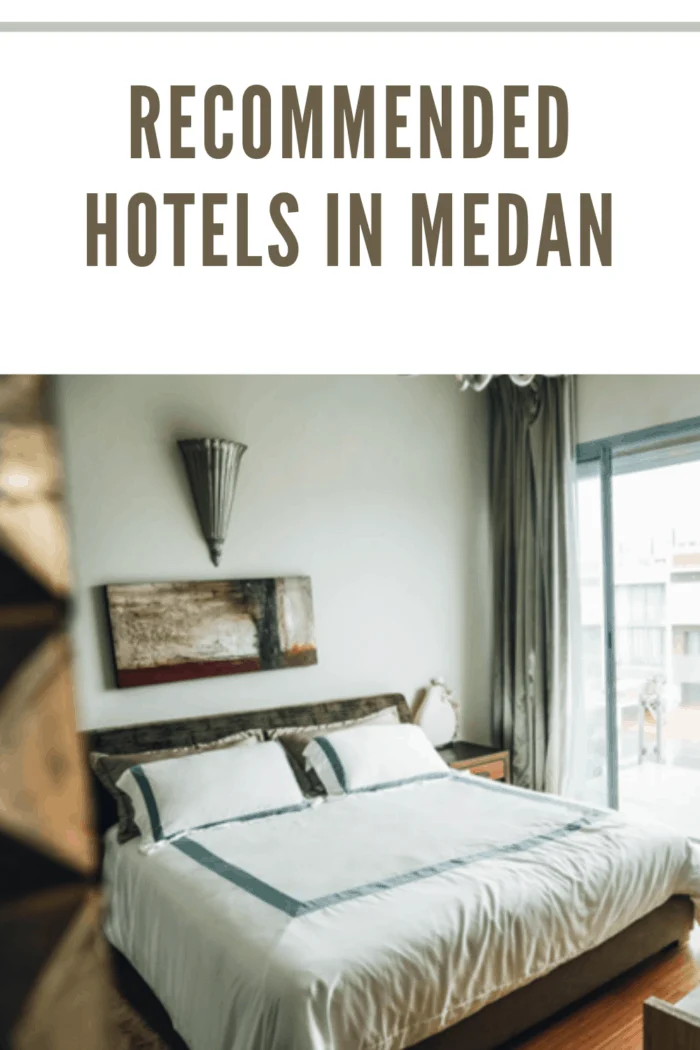 bed at a sheraton hotel in medan