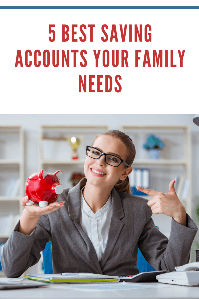 Female businesswoman boss accountant working in the office depicting savings accounts your family needs