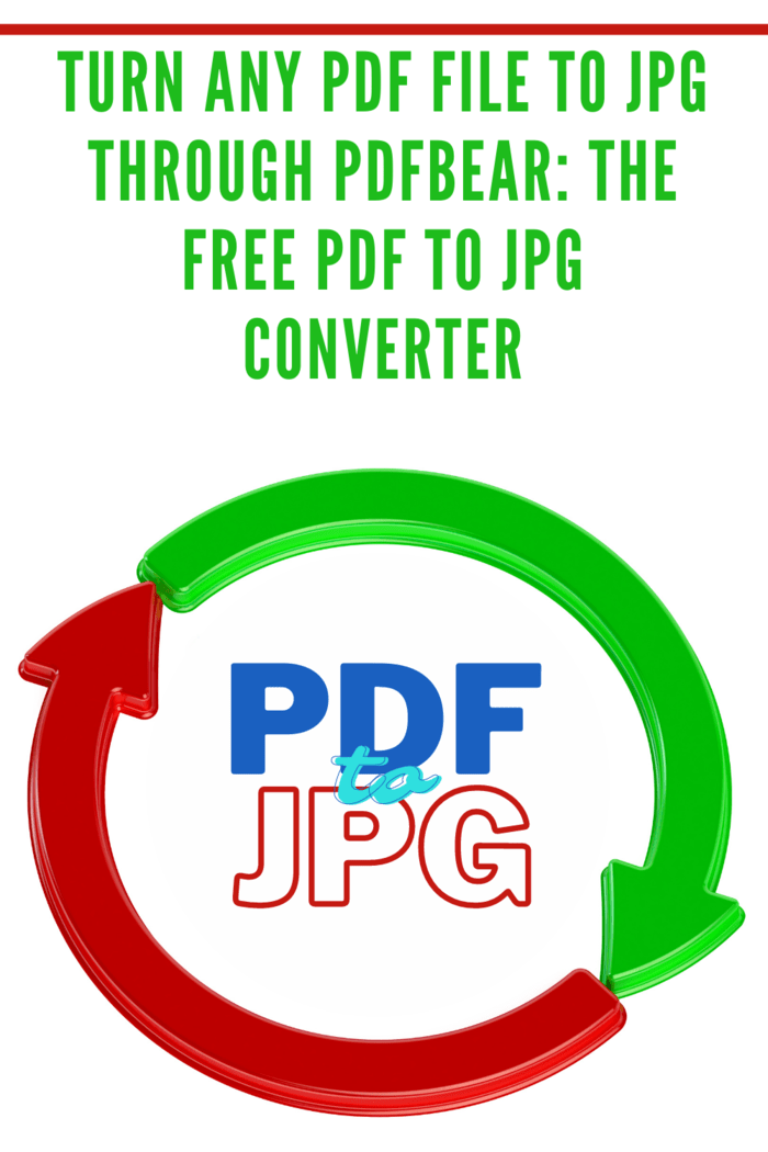 concept of pdf to jpg converter