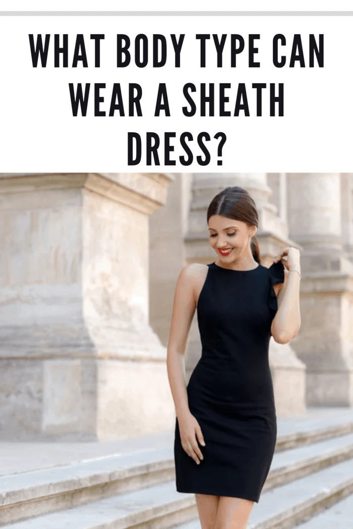 Women wearing casual work sheath dresses, ideal for various body types and professional office attire.