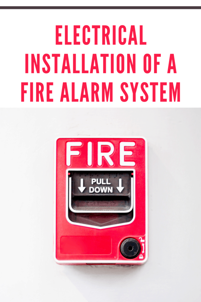 Fire alarm in building