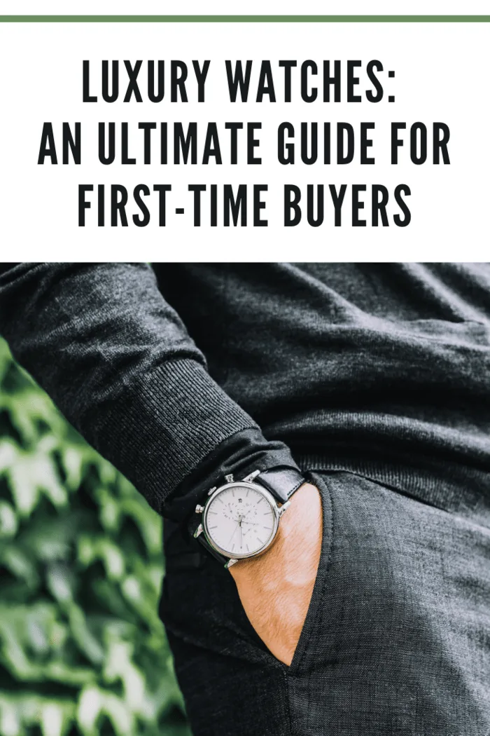 closeup fashion image of luxury watch on wrist of man.body detail of a business man.Man's hand in a grey shirt with cufflinks in a pants pocket closeup. Tonal correction