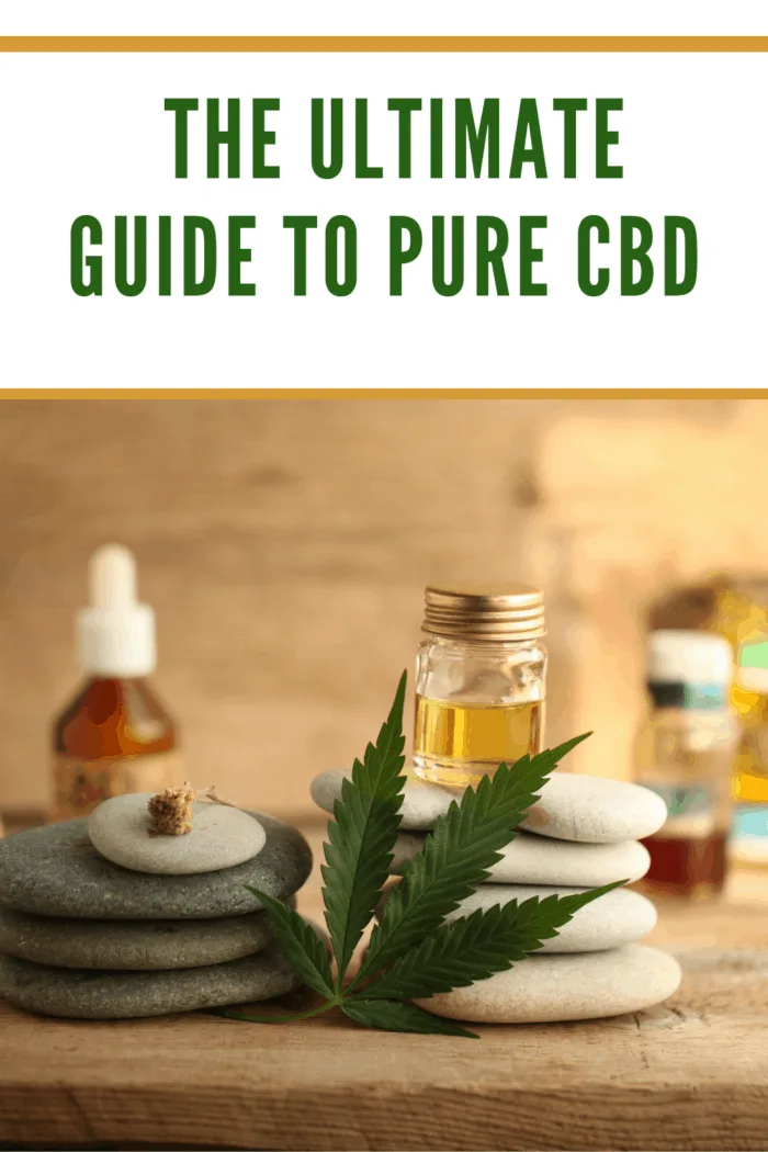 cbd oil with hemp leaf