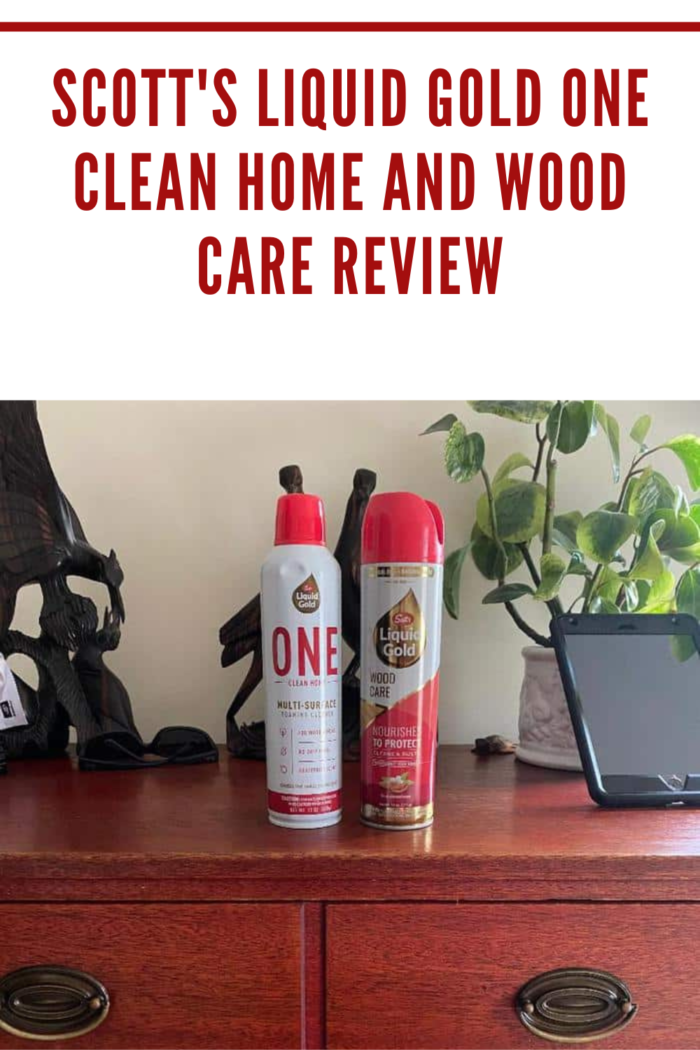 Scott's Liquid Gold ONE Clean Home and Wood Care Review
