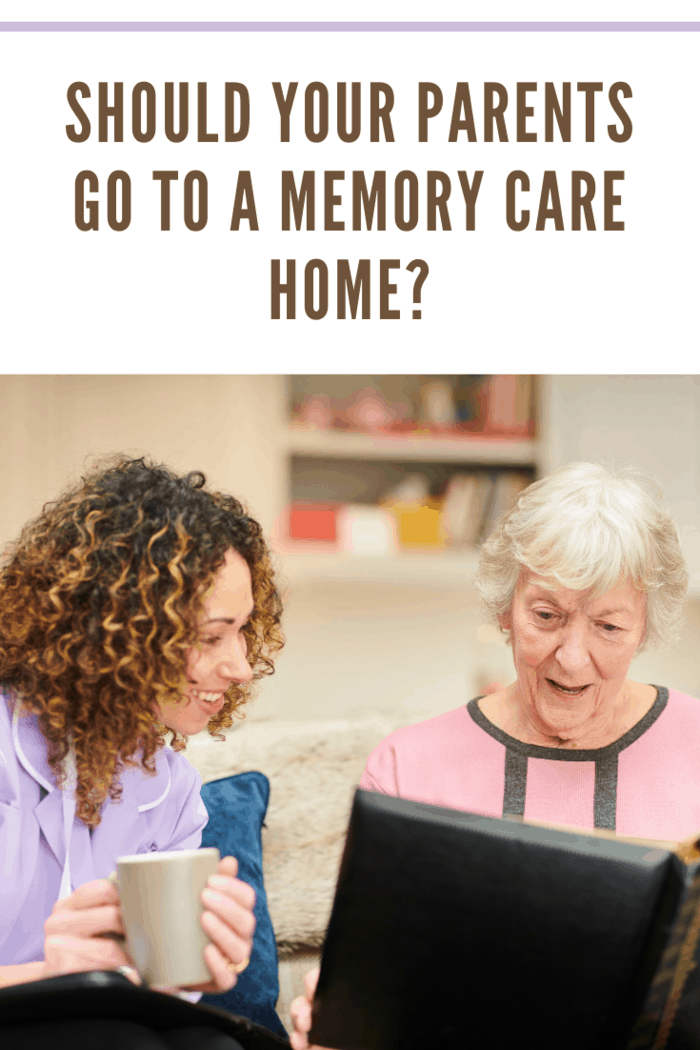 memory care nurse visit to senior woman