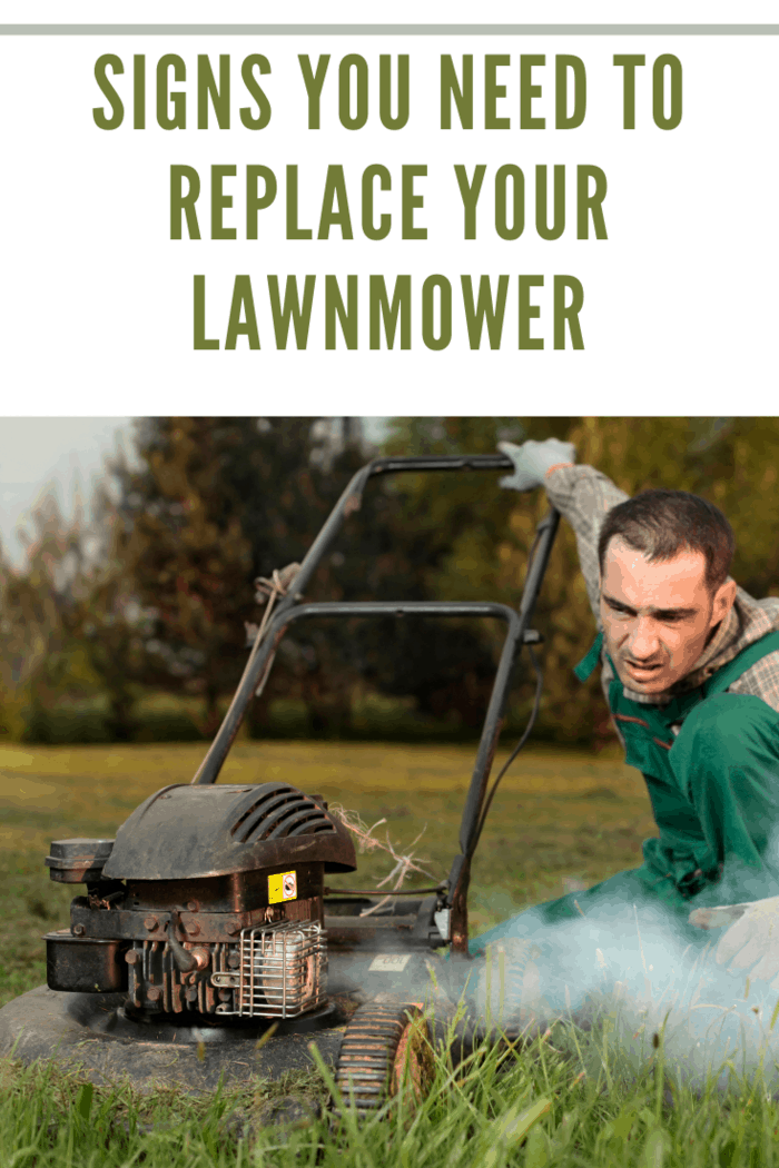 signs you need to replace your lawn mower