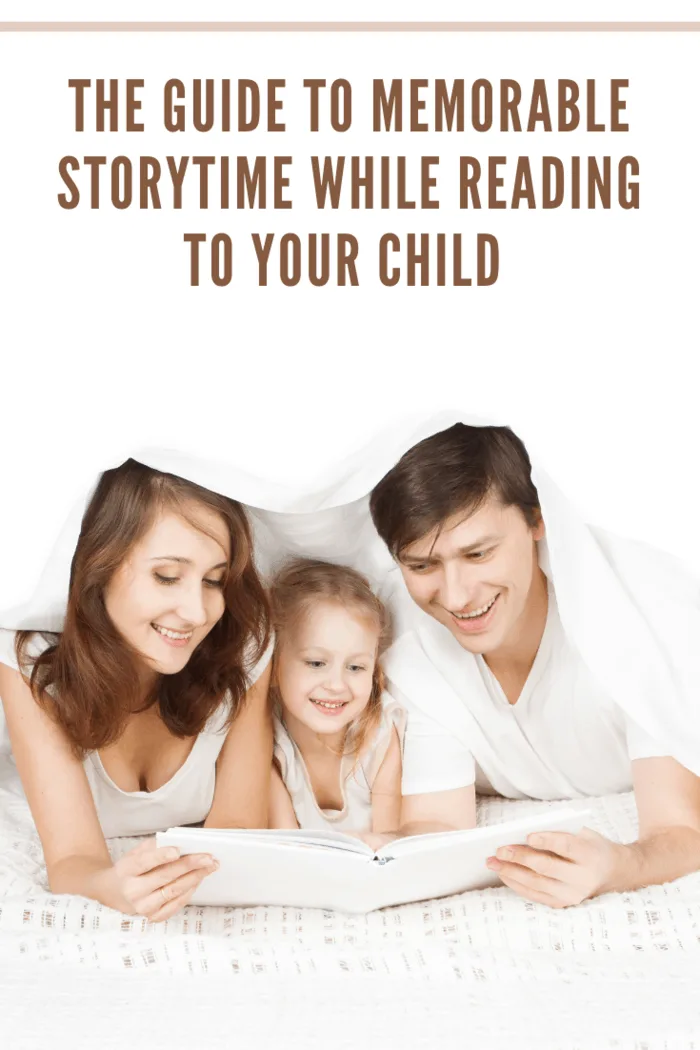 Family Reading Book, Parents Father Mother and Child Read Books, White Background