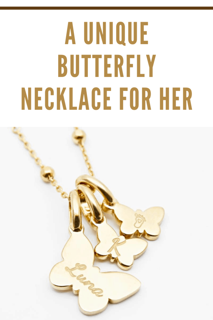 A Unique Butterfly Necklace for Her