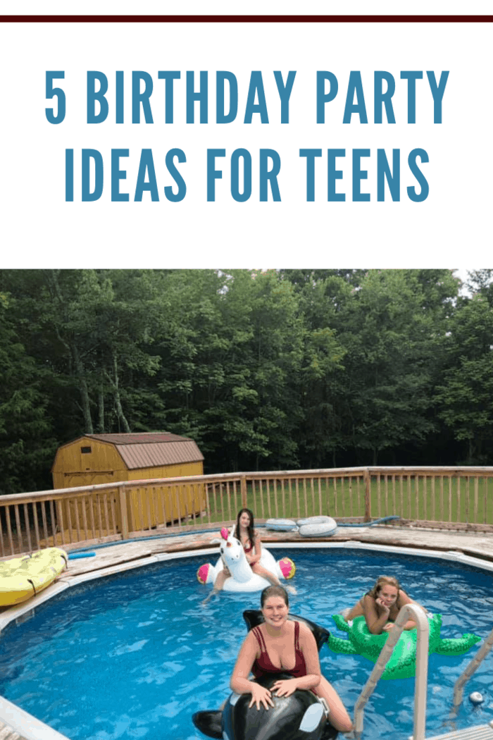 pool party for teens
