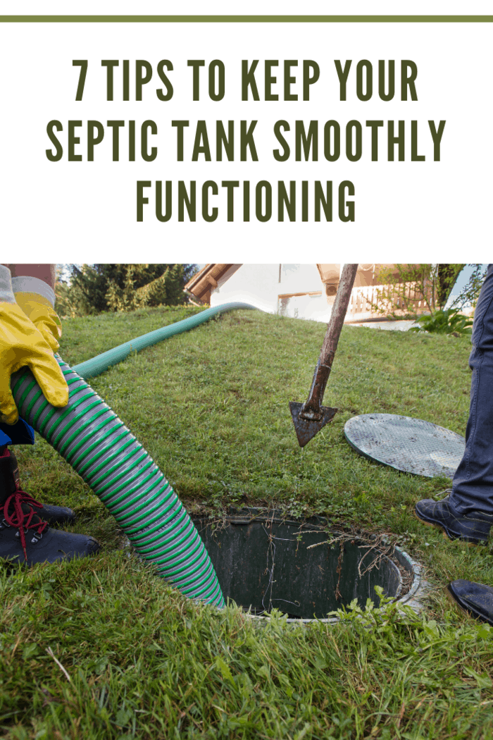 Emptying household septic tank. Cleaning and unblocking clogged drain.