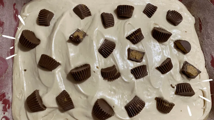 add peanut butter cups